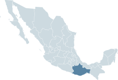 Oaxaca Karte