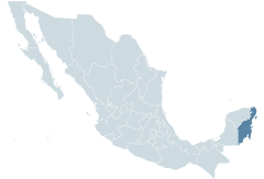Quintana Roo Karte