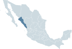 Sinaloa Karte